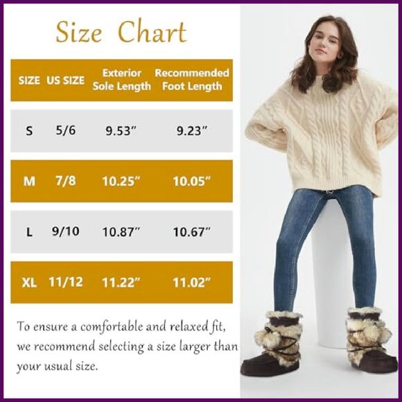 Fluffy Pompom Slipper Boots Women's Non-Slip Indoor House Booties - Picture 6 of 7